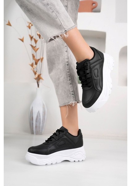 Kadın Günlük Sneaker Yüksek Taban 6 cm Hafif Rahat Spor Ayakkabı Kadın Kalın Taban Sneaker modelleri