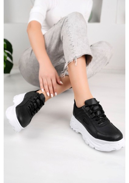 Kadın Günlük Sneaker Yüksek Taban 6 cm Hafif Rahat Spor Ayakkabı Kadın Kalın Taban Sneaker fırsatları