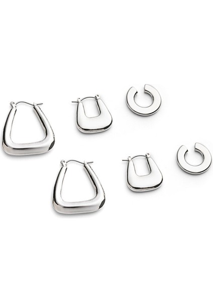 Metal Halka Küpe Seti TS1250068082122