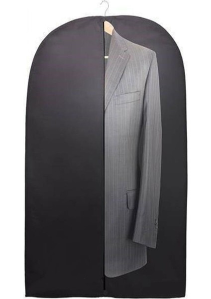 1 Adet Nonwoven 100X63 Nefes Alan Fermuarlı Takım Elbise Kılıfı Elbisenizi Ilk Günkü Gibi Korur