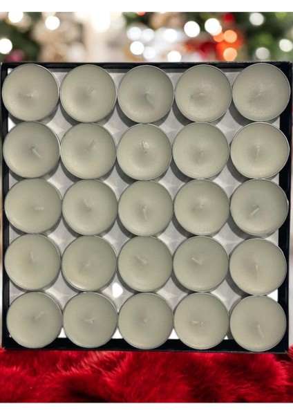 Tealight 50LI Mum Parti ve Özel Günler Için Uygun 1 Saat Tealight Kına 35 mm Çap 12 mm Boy fiyatları