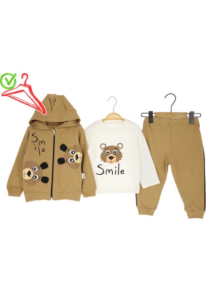 Erkek Bebek Takım 3 Parça