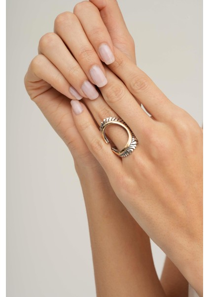 Teodora Tasarım Elişi Gümüş Yüzük 2037 fiyatları