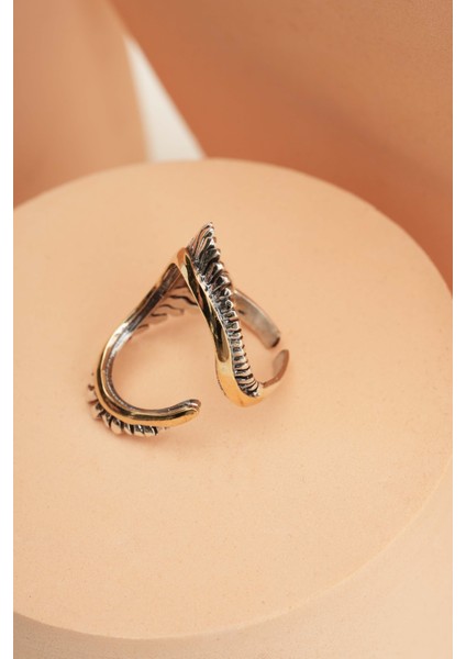 Teodora Tasarım Elişi Gümüş Yüzük 2037