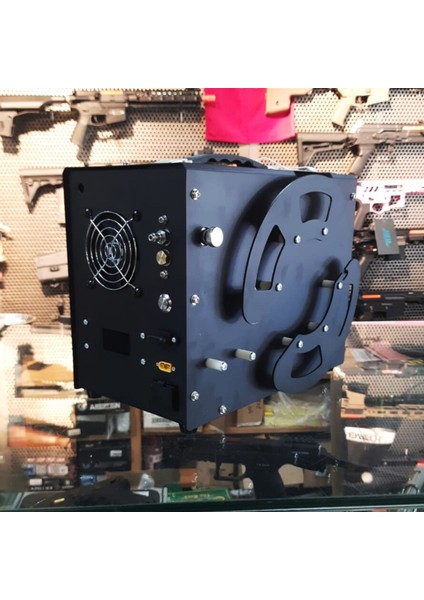 Tuxıng Hpa ve Pcp Kompresörü (4500 Psi - 300 Bar) Araba Aküsü ve Elektrik ile Dolum