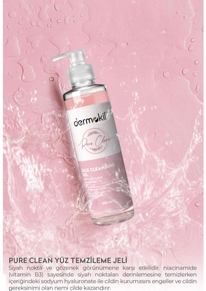 Pure Clean Yüz Temizleme Jeli 300 ml