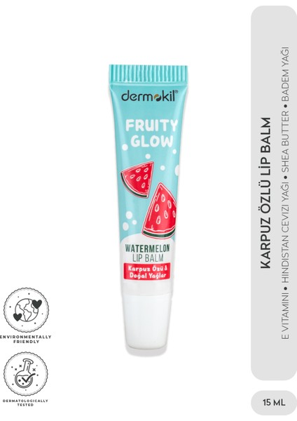 Karpuz Özü ve Doğal Yağlar Lip Balm 15 ml