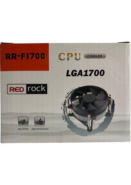 Sessiz Intel Redrock Rr F1700 Lga 1700 Cooling Cpu Fan