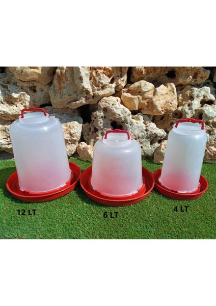 Suluk 4 Lt 1 Adet Civciv Suluğu Kuş Suluğu Kanatlı Hayvan Suluğu Keklik Bıldırcın Tavuk Suluğu modelleri