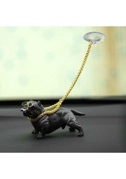 Pitbull Biblo Köpek Torpido Üstü Süsü Kahverengi fırsatları