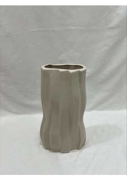 Soyut Bohem Seramik Saksı Vazo