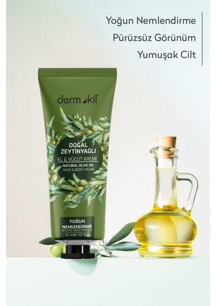 Zeytinyağı El ve Vücut Kremi 30 ml