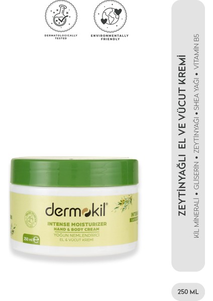 Zeytinyağı El ve Vücut Kremi 250 ml