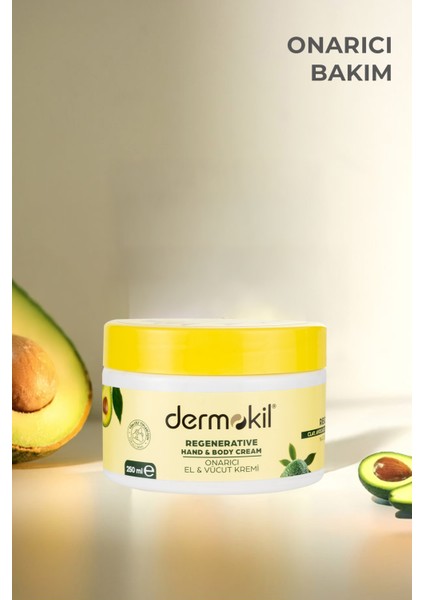 Avokado Özlü El ve Vücut Kremi 250 ml