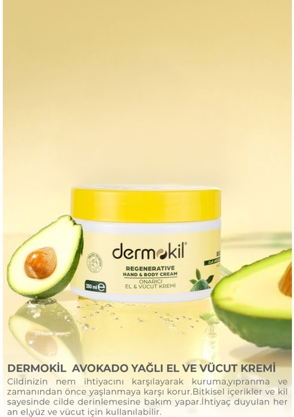 Avokado Özlü El ve Vücut Kremi 250 ml