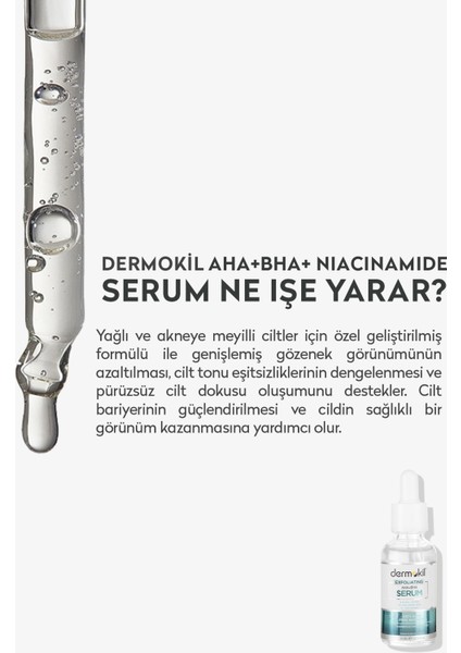 Exfoliating Aha+Bha Niacinamide Serum 30 ml