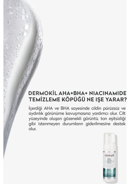 Exfoliating Aha+Bha Niacinamide Yüz Temizleme Köpüğü 150 ml