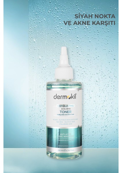 Exfoliating Aha+Bha Niacinamide Tonik 200 ml