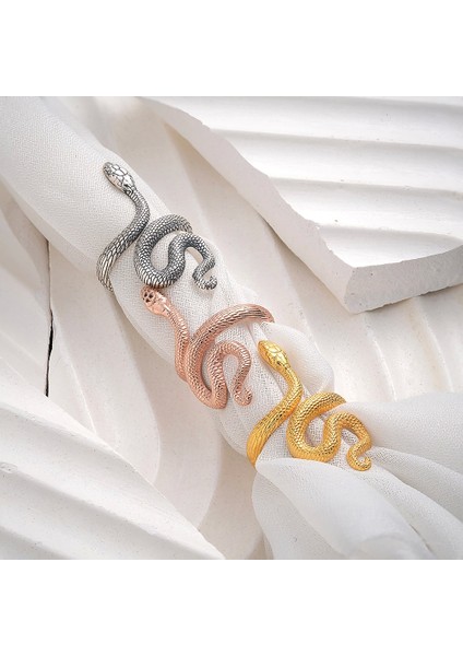 925 Ayar Gümüş Kobra Unısex Yüzük