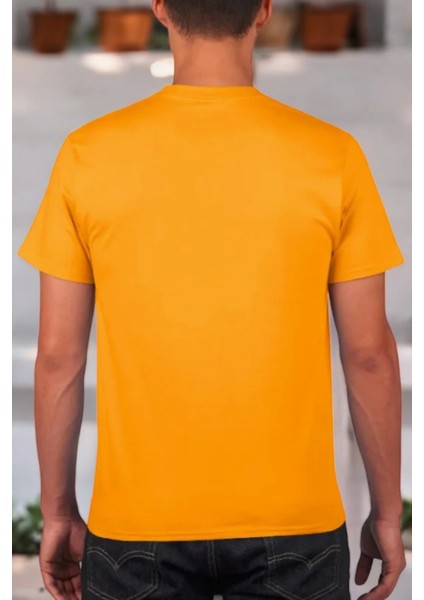 Unisex Sarı Basic T-Sihrt modelleri