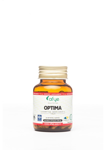 Optima ( Kudret Narı,mersin,tarçın) 60 Kapsül