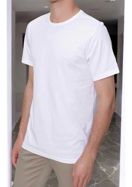 Unisex Beyaz Basic T-Sihrt fiyatları