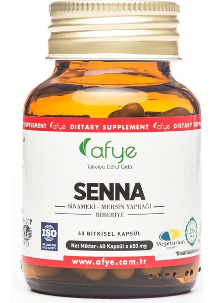 Senna (Mersin Yaprağı Ekstraktı, Biberiye Ekstraktı,sinameki)