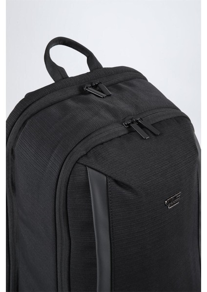 51442 Unisex Laptop Bölmeli Çok Gözlü Seyahat Business Sırt Çantası Siyah