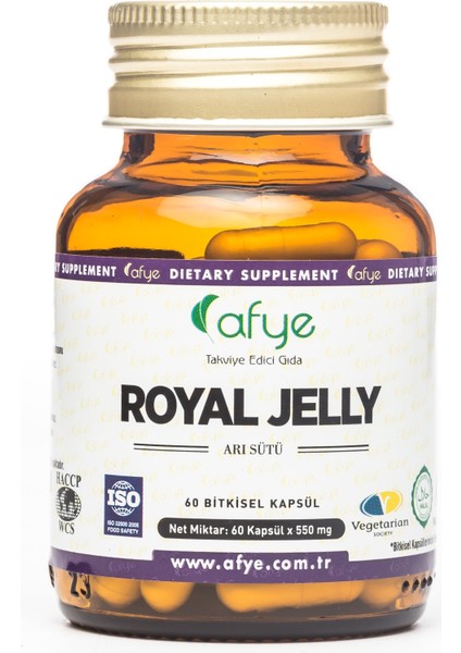 Royal Jelly Arı Sütü 60 Kapsül