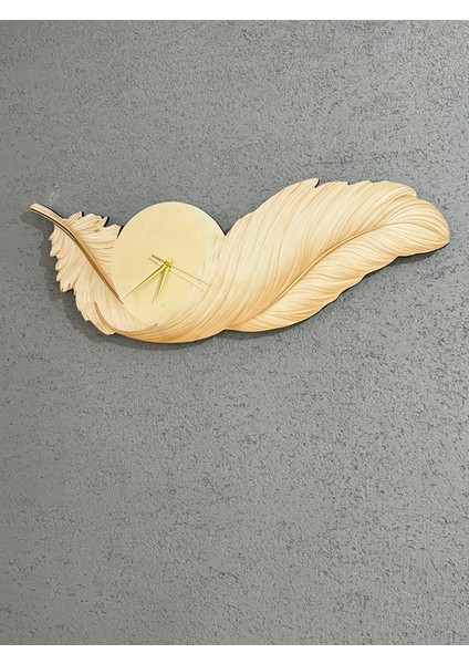 Neon Işıklı Uv Baskılı Sessiz Mekanizmalı Mdf Duvar Saati ve Tablo - 80X30 cm modelleri