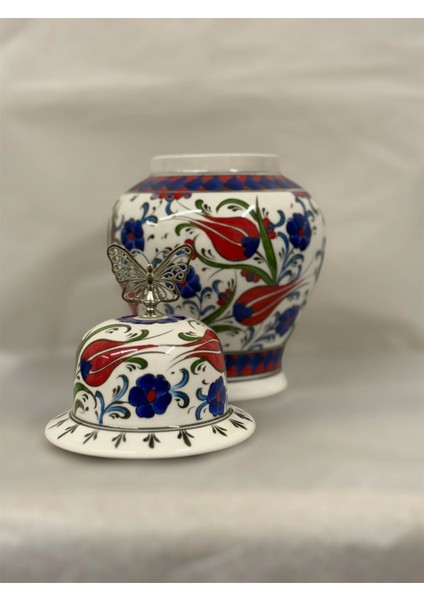 25 cm Kelebekli Küp