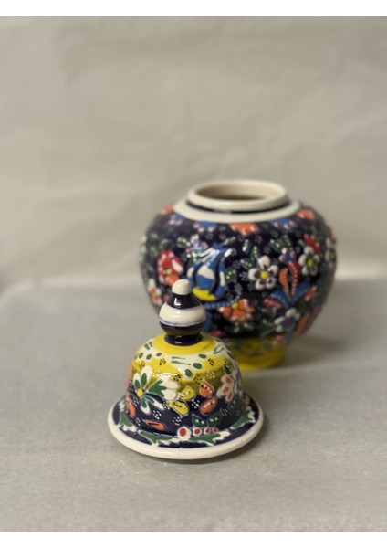10 cm Mor Küp