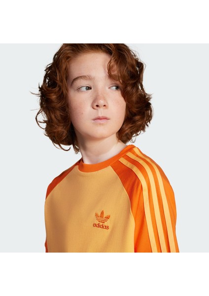 Originals JC7292 Adicolor 3-Stripes Tee Kids fırsatları