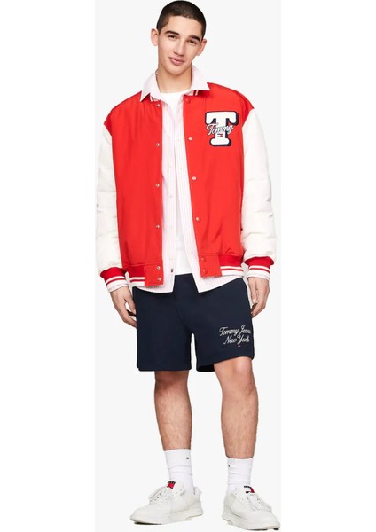 The Brooklyn Leather Colour-Blocked Erkek Sneaker EM0EM01283TCR