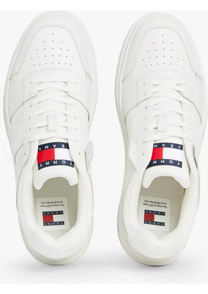 The Brooklyn Leather Colour-Blocked Erkek Sneaker EM0EM01283TCR