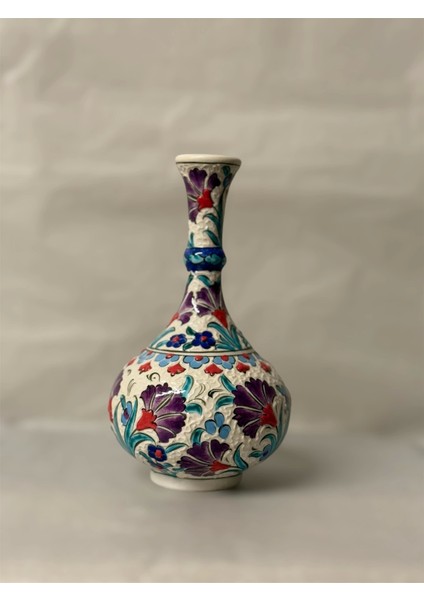 23 cm Renkli Çini Vazo modelleri