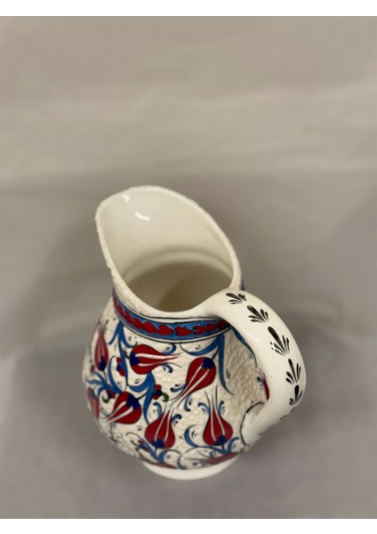 Çini Laleli Sürahi