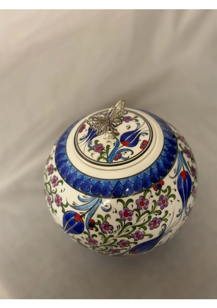 25 cm Yuvarlak Çiçekli Küp fiyatları