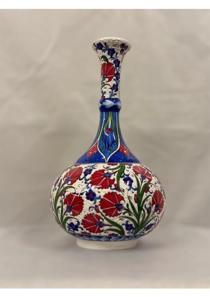30 cm Kırmızı Çini Vazo fiyatları