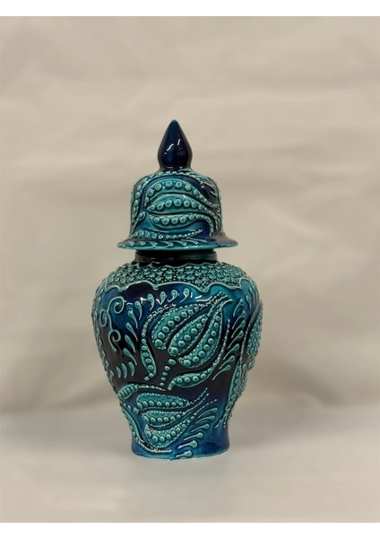 25 cm Kapaklı Küp