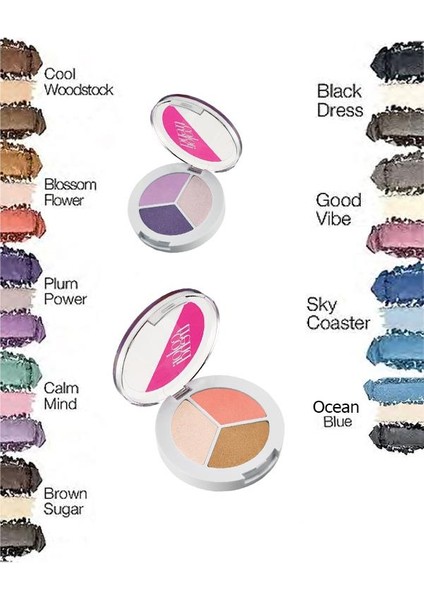 Color Trend 3lü Göz Farı fiyatları