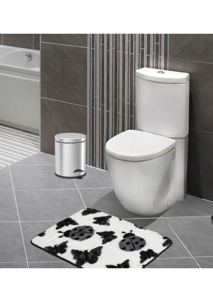 Pedallı Çöp Kovası 3 Lt Krom (NV1001)