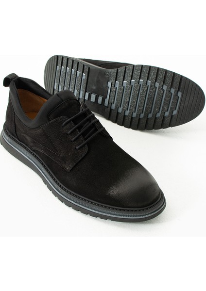 Klasik Siyah Nubuk Erkek Ayakkabı fiyatları