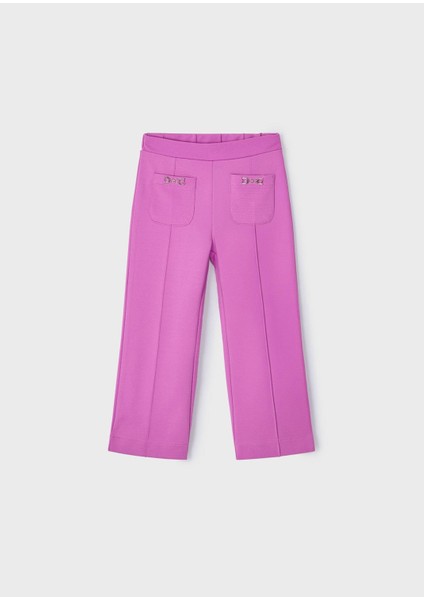 Kız Çocuk Geniş Paça Pantolon