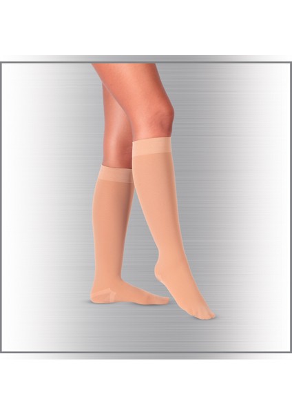 Diz Altı Burnu Kapalı Çorabı 34-46 Mmhg Yüksek Basınç No:3