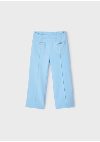 Kız Çocuk Geniş Paça Pantolon