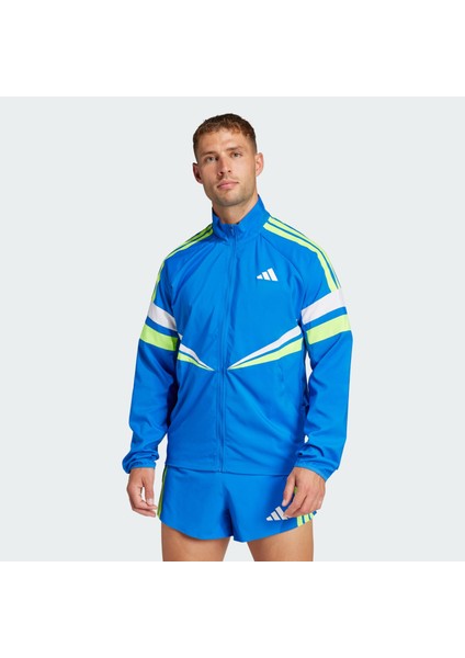 Erkek Mavi Ceket ADIZERO R JKT M JD7318