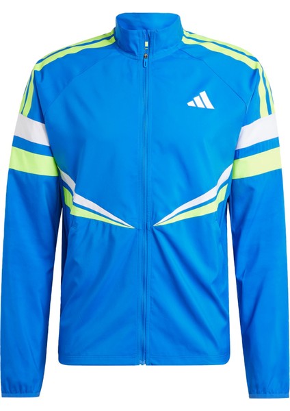 Erkek Mavi Ceket ADIZERO R JKT M JD7318 modelleri