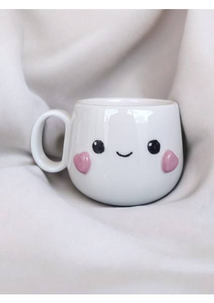 Boonlüle Kore Baby Sevimli Gülen Surat El Yapımı Seramik Mug 200 ml Fincan modelleri