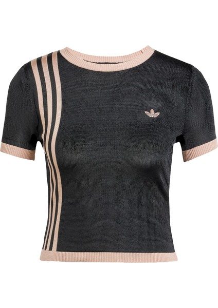 Originals JJ0960 Knitted 3-Stripes Short Tee indirimleri